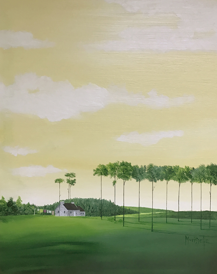 La foret derriere la maison